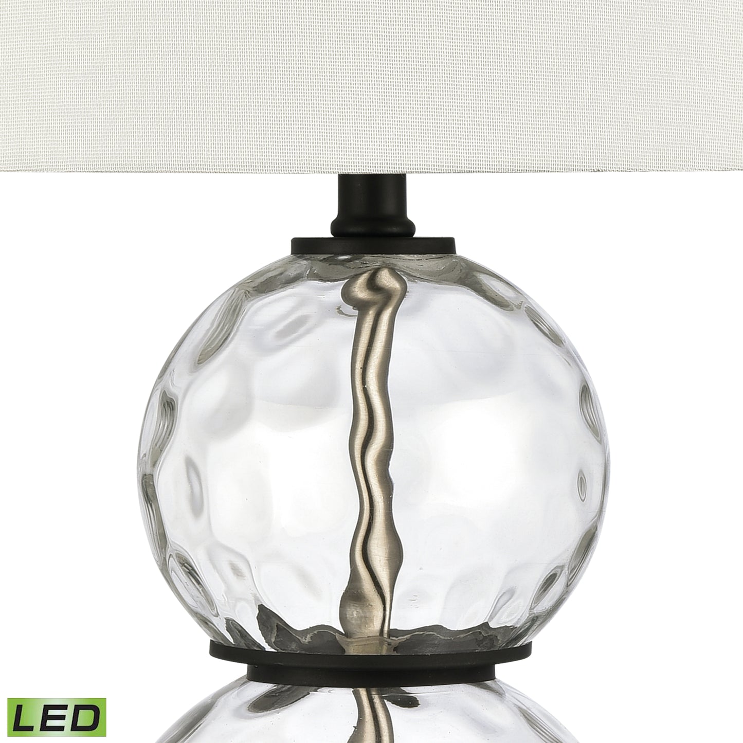 ELK STUDIO S0019-9485-LED Forsyth 26'' High 1-Light Table Lamp - Clear - Includes LED Bulb