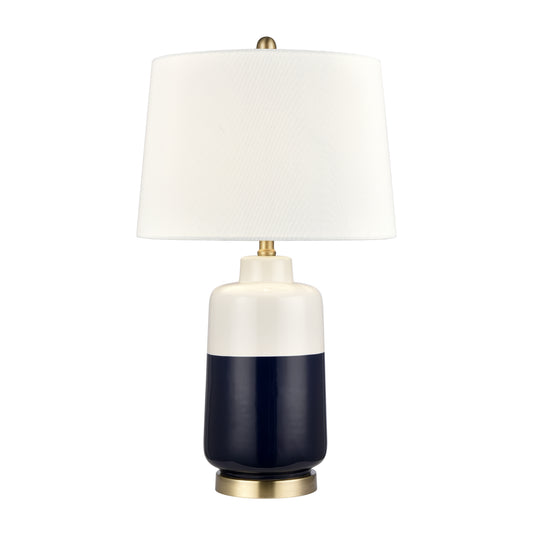 ELK STUDIO S0019-9490 Shotton 27'' High 1-Light Table Lamp - Navy