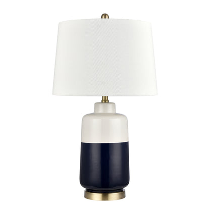 ELK STUDIO S0019-9490 Shotton 27'' High 1-Light Table Lamp - Navy