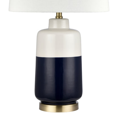 ELK STUDIO S0019-9490 Shotton 27'' High 1-Light Table Lamp - Navy