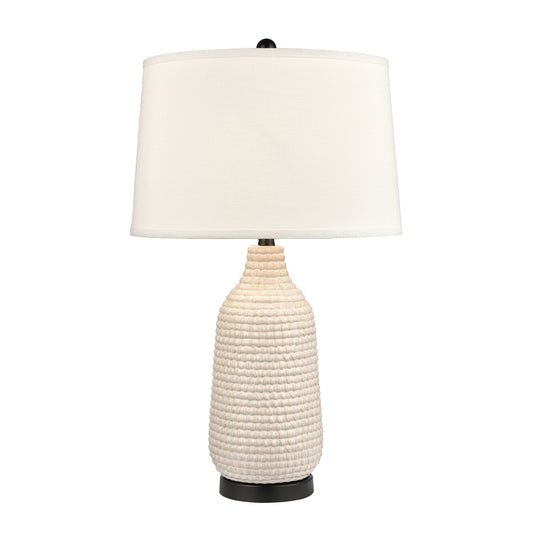 ELK STUDIO S0019-9503 Kari 28'' High 1-Light Table Lamp - Cream