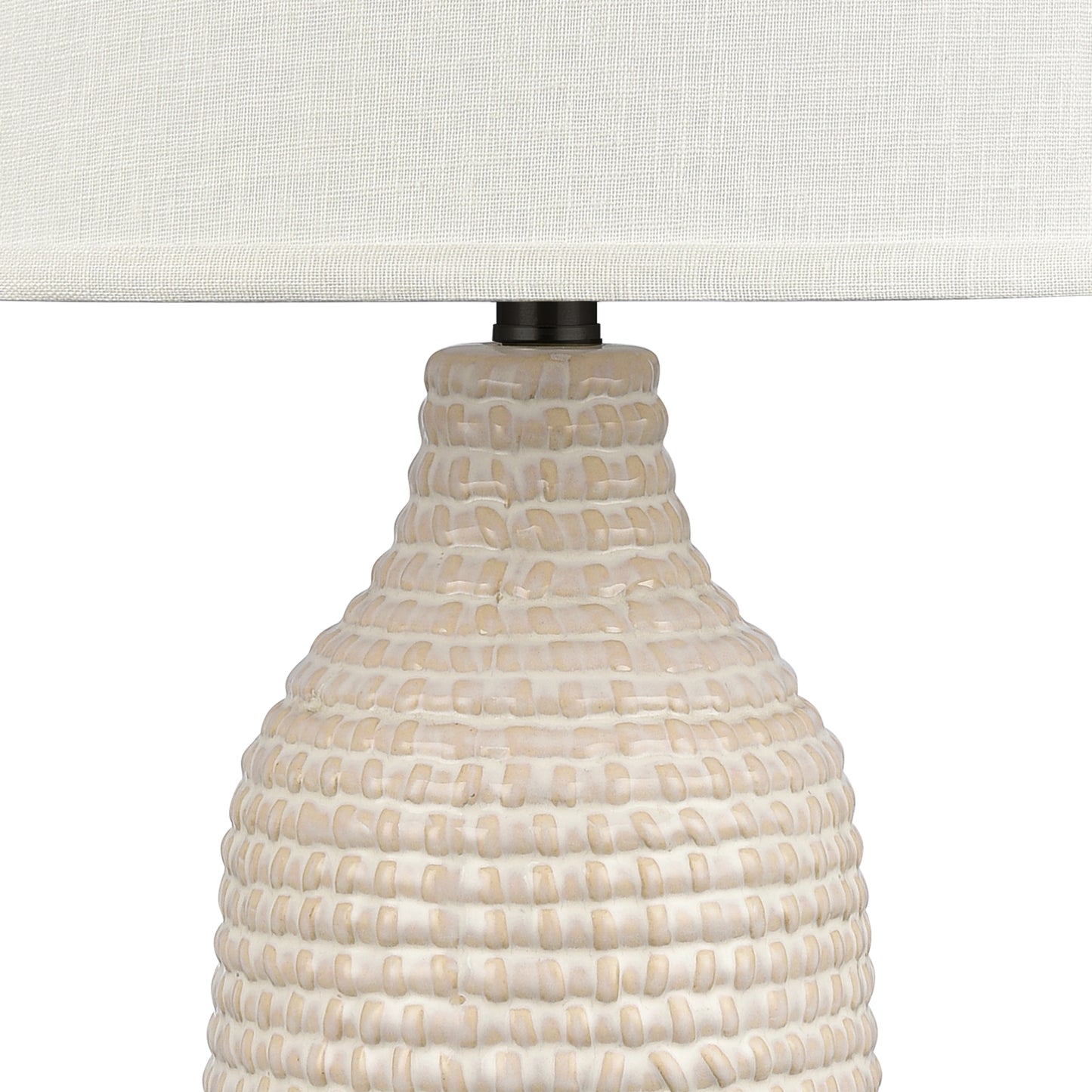 ELK STUDIO S0019-9503 Kari 28'' High 1-Light Table Lamp - Cream