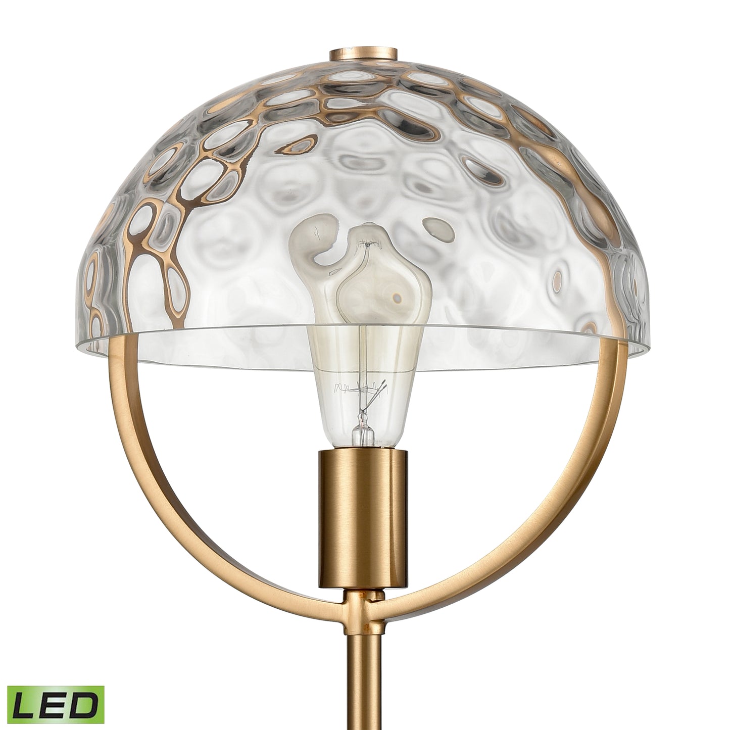 ELK STUDIO S0019-9562-LED Parsons Avenue 24'' High 1-Light Desk Lamp - Aged Brass - Includes LED Bulb