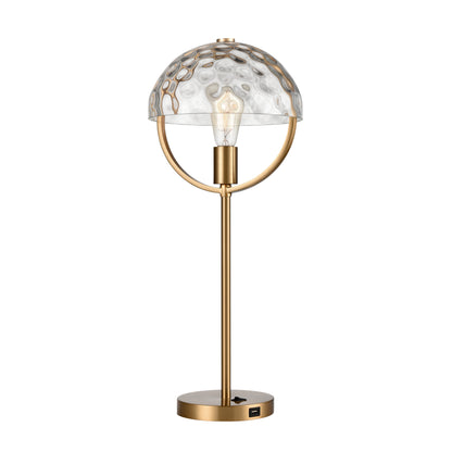 ELK STUDIO S0019-9562 Parsons Avenue 24'' High 1-Light Desk Lamp - Aged Brass