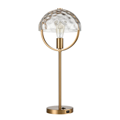 ELK STUDIO S0019-9562 Parsons Avenue 24'' High 1-Light Desk Lamp - Aged Brass