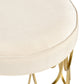 ELK STUDIO S0035-10189 Sirene Ottoman