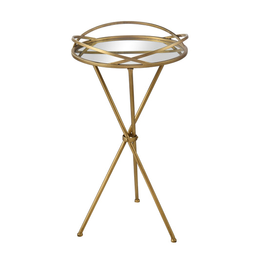 ELK STUDIO S0035-11197 Nasso Accent Table - Brass