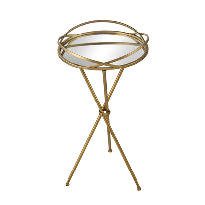 ELK STUDIO S0035-11197 Nasso Accent Table - Brass