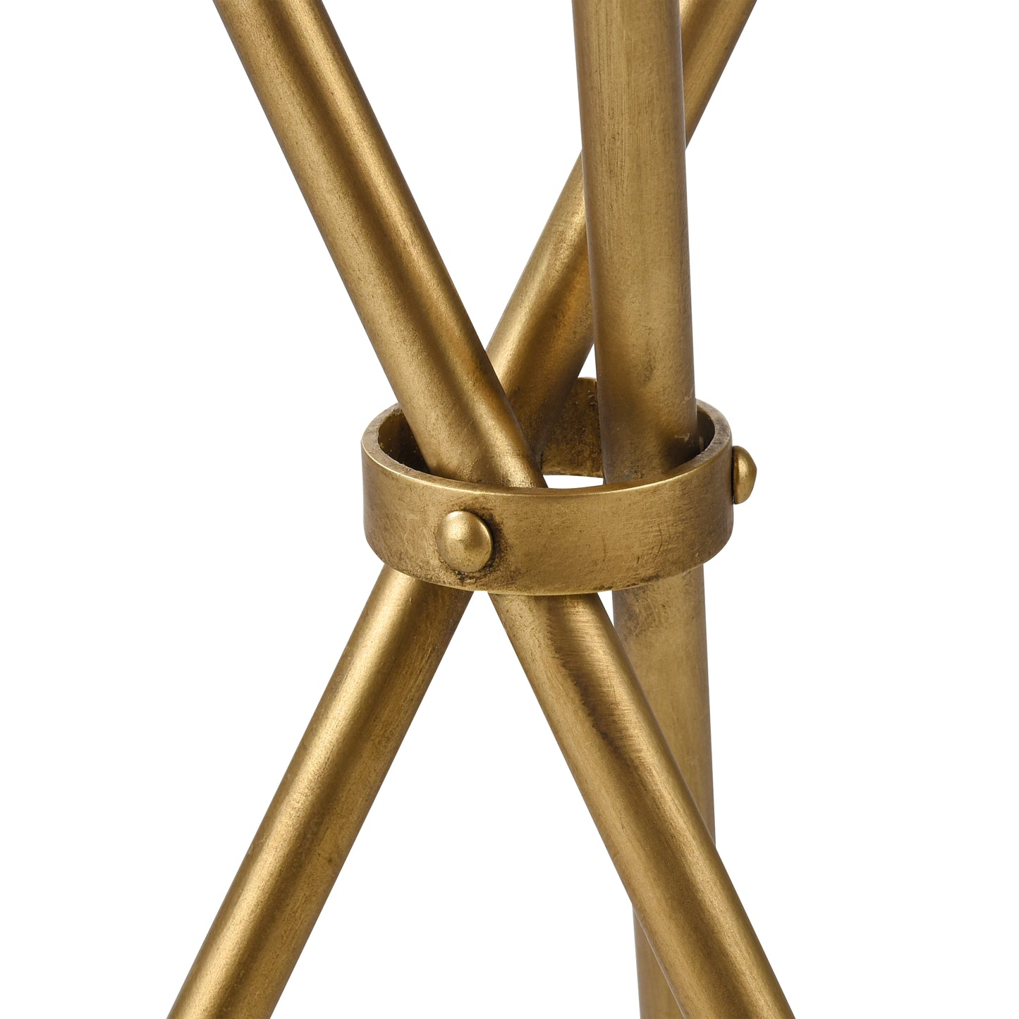 ELK STUDIO S0035-11197 Nasso Accent Table - Brass