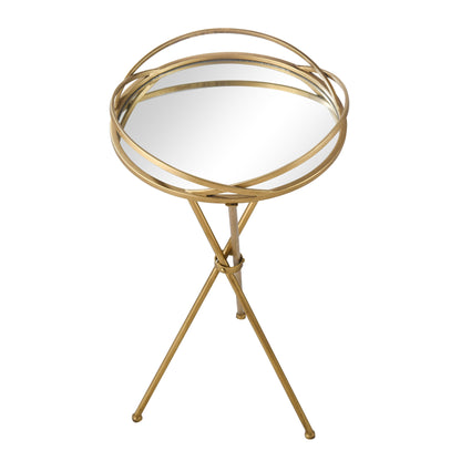 ELK STUDIO S0035-11197 Nasso Accent Table - Brass