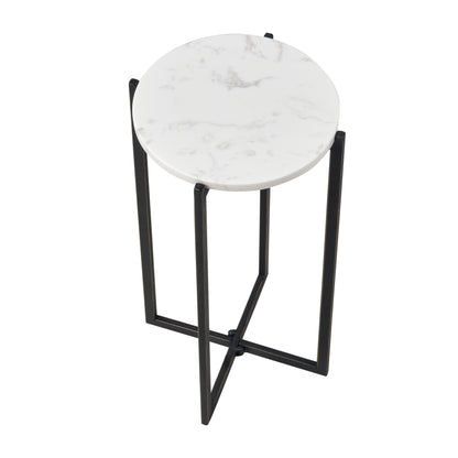 ELK STUDIO S0035-11199 Lanier Accent Table - Round Black