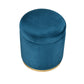 ELK STUDIO S0035-9180 Raina Ottoman - Navy