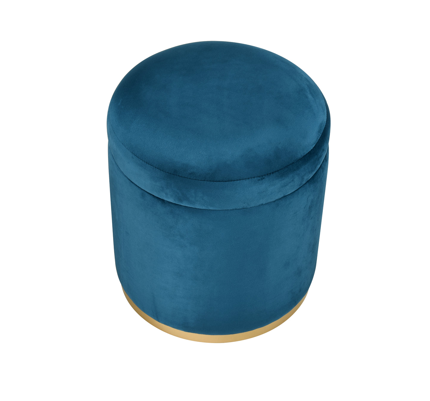 ELK STUDIO S0035-9180 Raina Ottoman - Navy