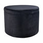 ELK STUDIO S0035-9184 Linder Ottoman - Black