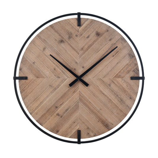 ELK STUDIO S0036-11276 Schiller Wall Clock - Natural