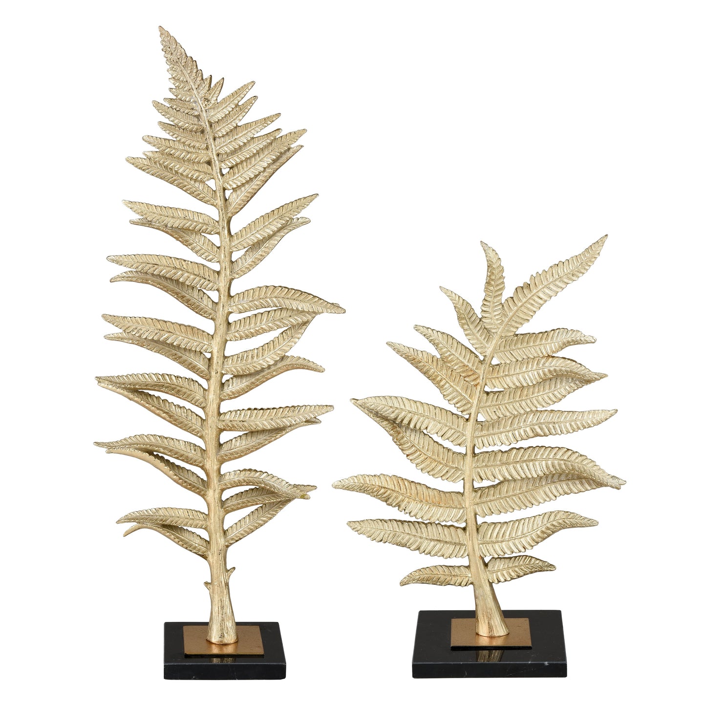 ELK STUDIO S0036-8951/S2 Fern Sculpture - Set of 2