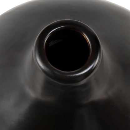 ELK STUDIO S0037-10190 Faye Vase - Large Black