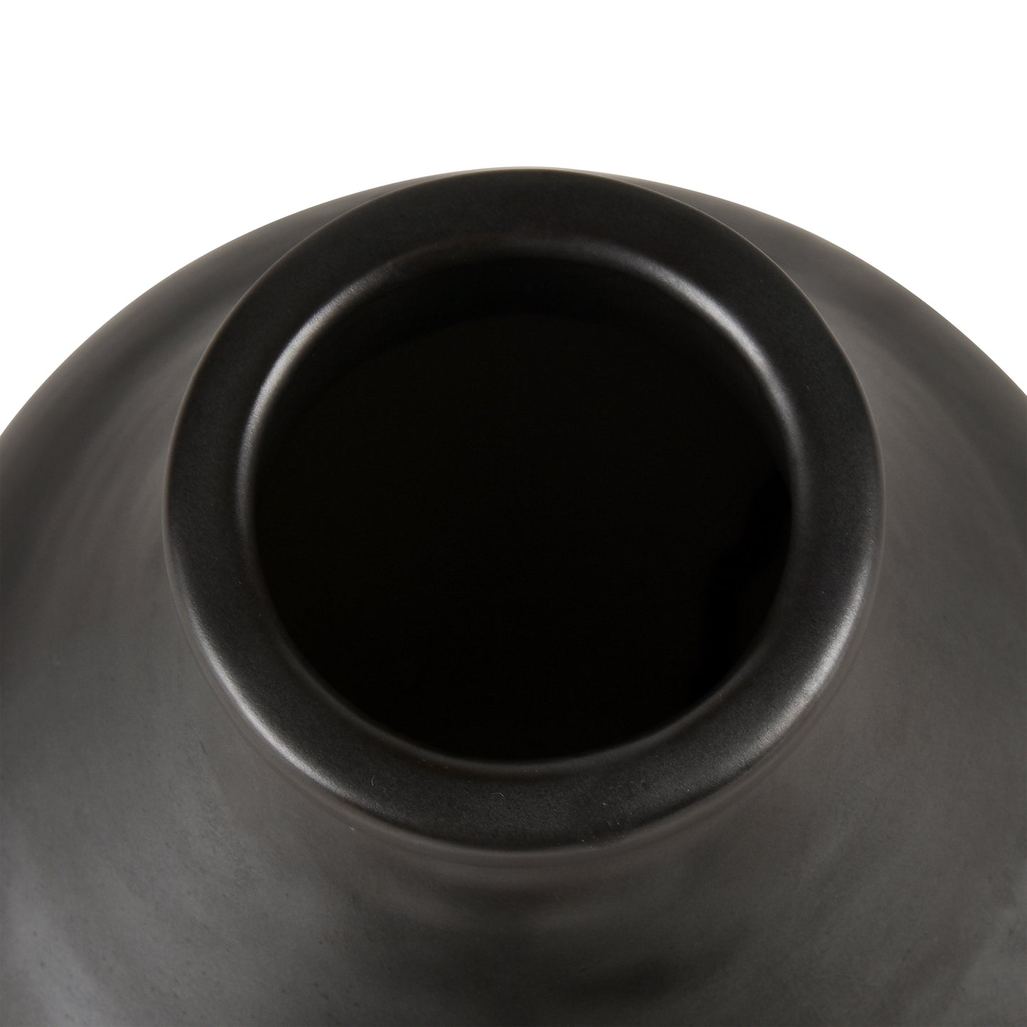 ELK STUDIO S0037-10194 Faye Vase - Small Black