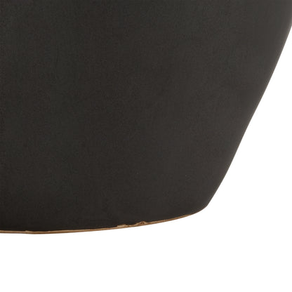 ELK STUDIO S0037-10194 Faye Vase - Small Black