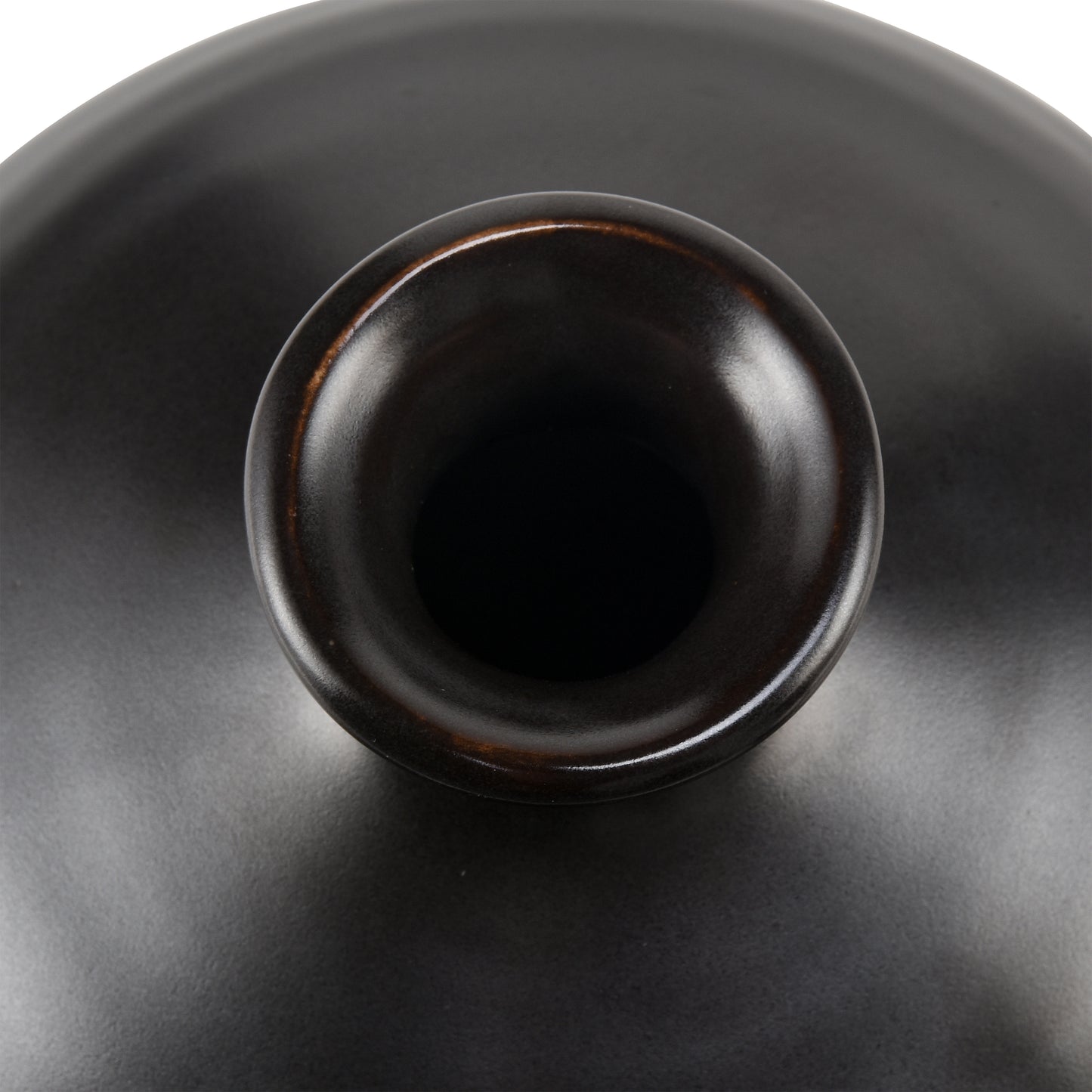 ELK STUDIO S0037-10196 Faye Vase - Medium Black