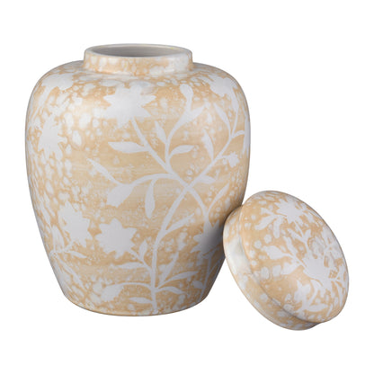 ELK STUDIO S0037-11351/S2 Yvonne Jar - Set of 2 Cream Glazed