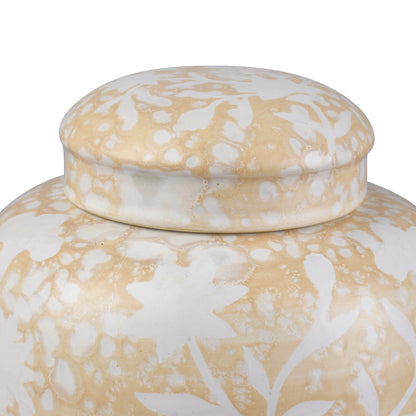 ELK STUDIO S0037-11351/S2 Yvonne Jar - Set of 2 Cream Glazed