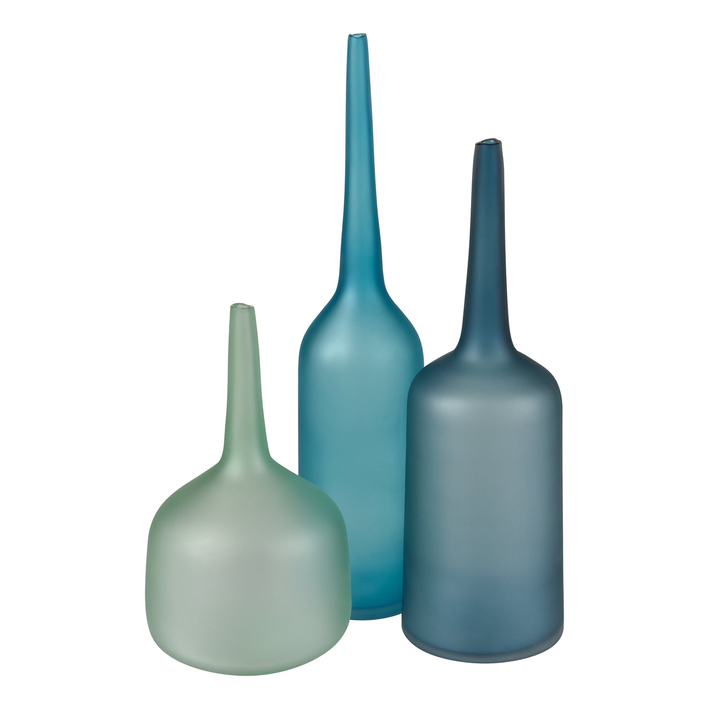 ELK STUDIO S0047-11326 Moffat Bottle - Frosted Turquoise