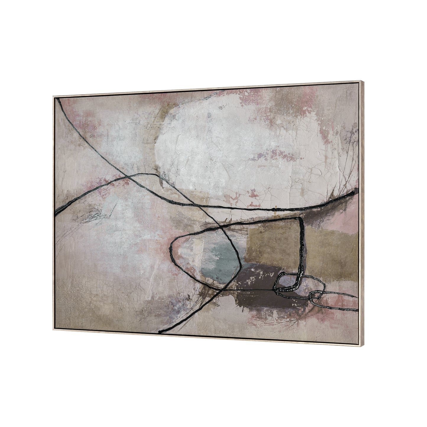 ELK STUDIO S0056-10621 Kinetic Abstract Framed Wall Art