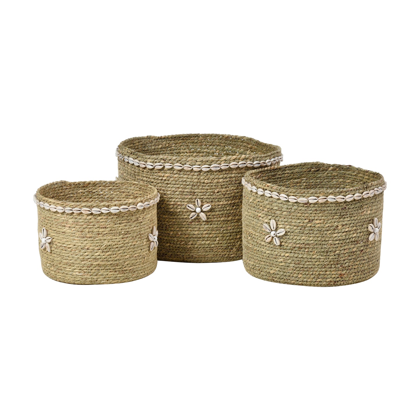 ELK STUDIO S0067-11267/S3 Hanks Basket - Set of 3 Natural