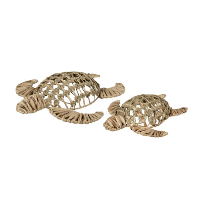 ELK STUDIO S0067-11273 Ridley Turtle Object - Small Natural