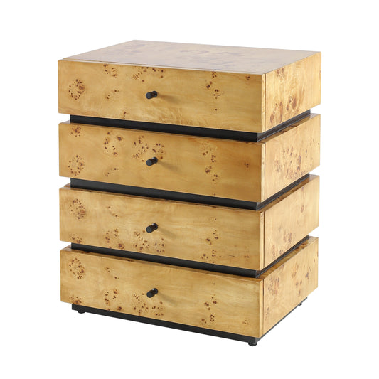 ELK STUDIO S0075-9856 Bromo Chest - Small Natural Burl