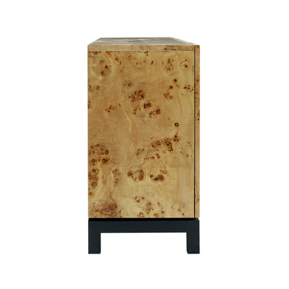 ELK STUDIO S0075-9858 Bromo Credenza - Natural Burl