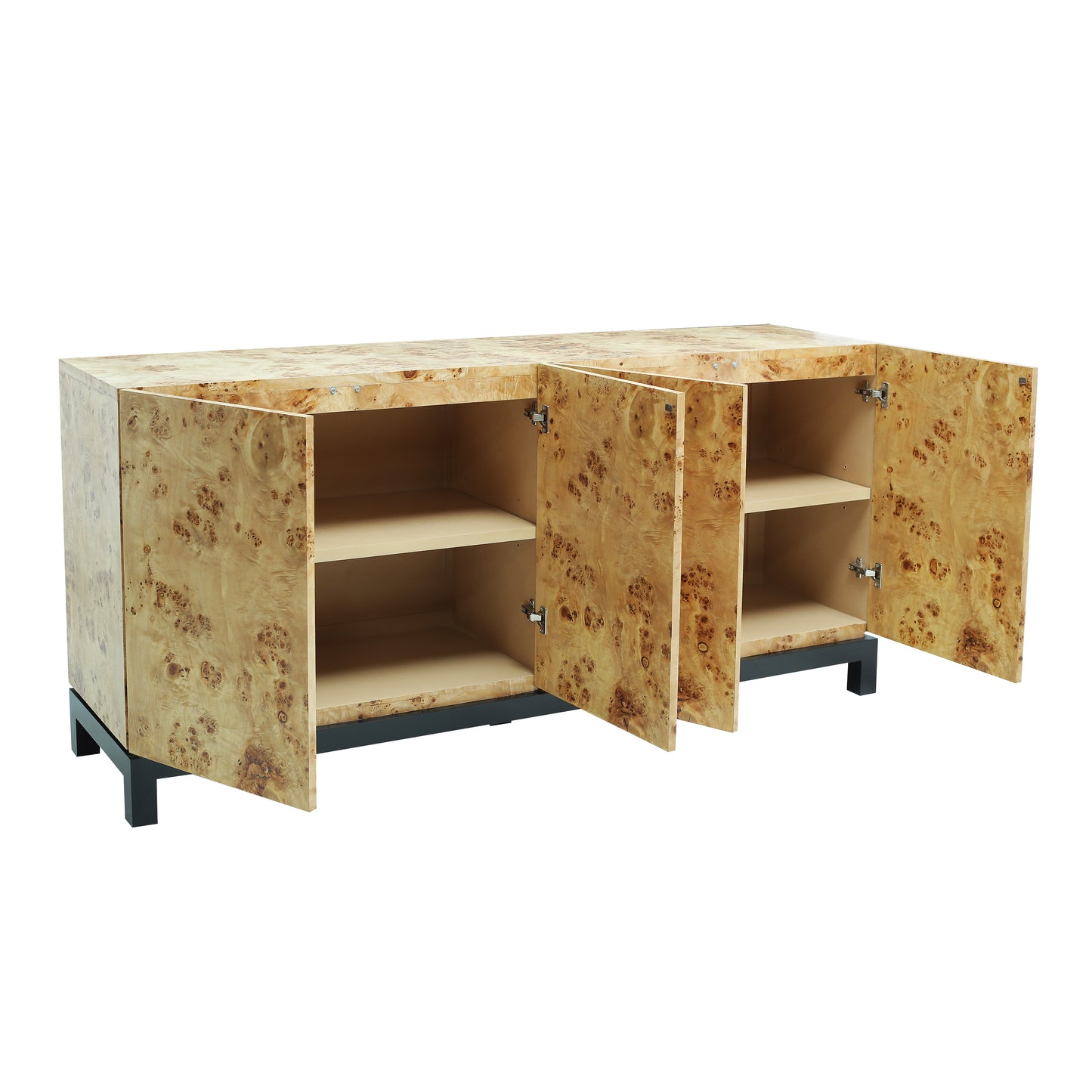 ELK STUDIO S0075-9858 Bromo Credenza - Natural Burl