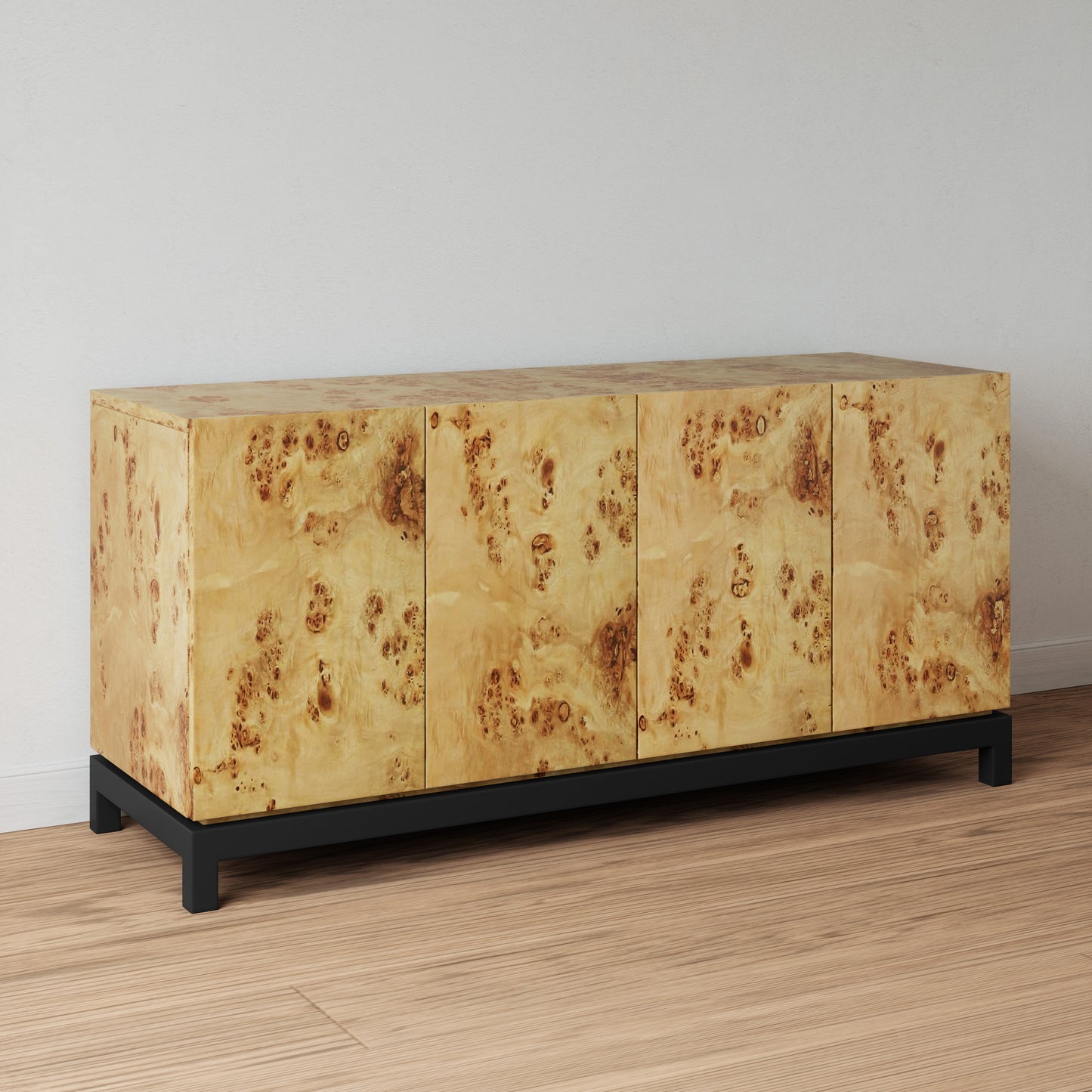 ELK STUDIO S0075-9858 Bromo Credenza - Natural Burl