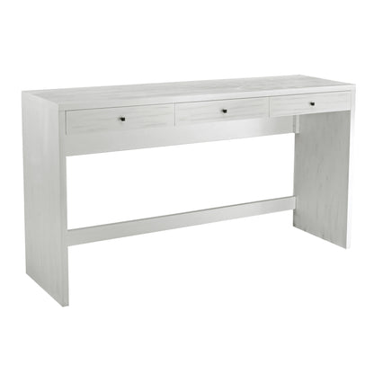 ELK STUDIO S0075-9860 Checkmate Waterfall Console Table - Checkmate White