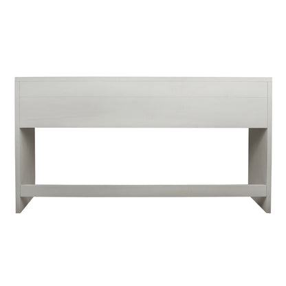 ELK STUDIO S0075-9860 Checkmate Waterfall Console Table - Checkmate White