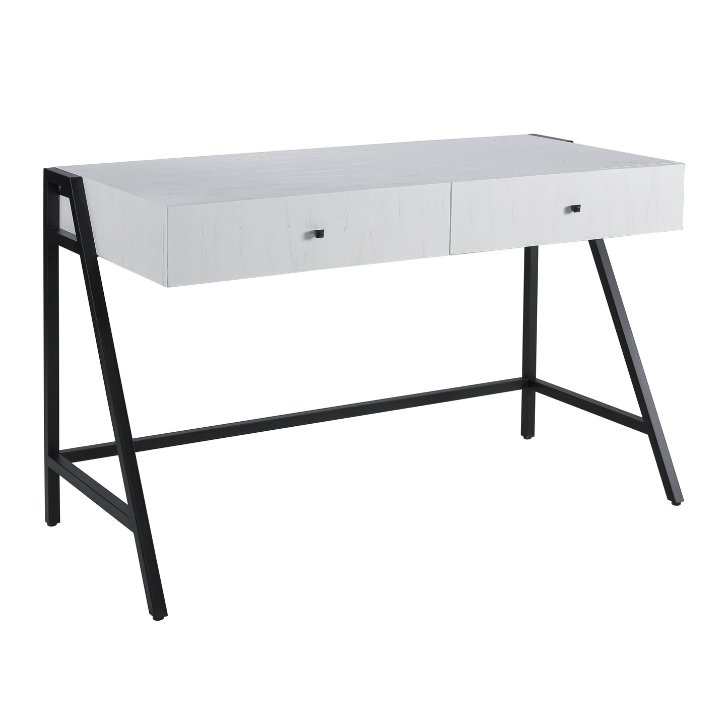 ELK STUDIO S0075-9865 Checkmate Desk - Checkmate White