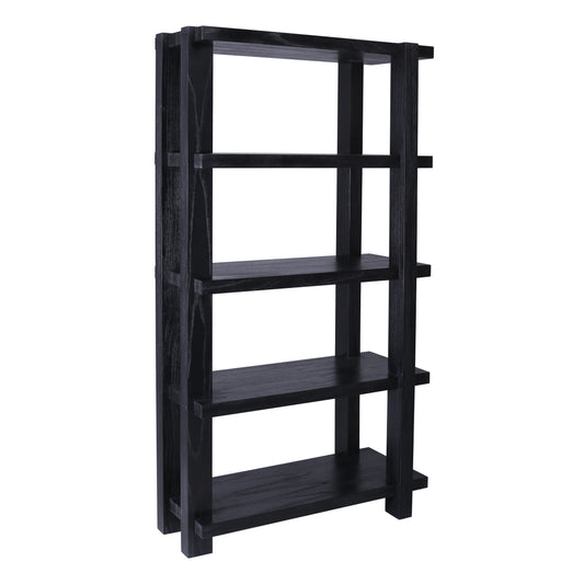 ELK STUDIO S0075-9873 Riviera Bookshelf - Checkmate Black