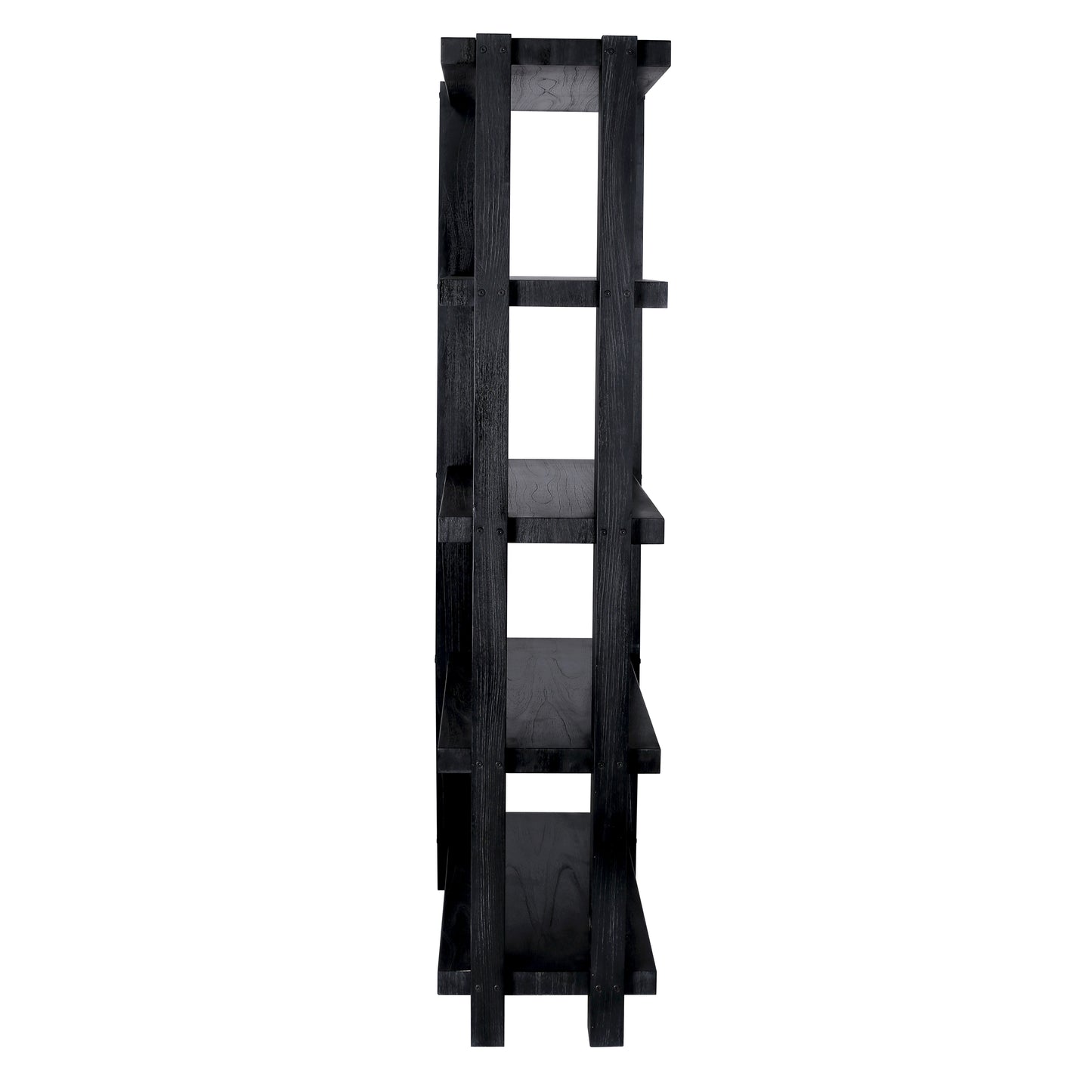 ELK STUDIO S0075-9873 Riviera Bookshelf - Checkmate Black