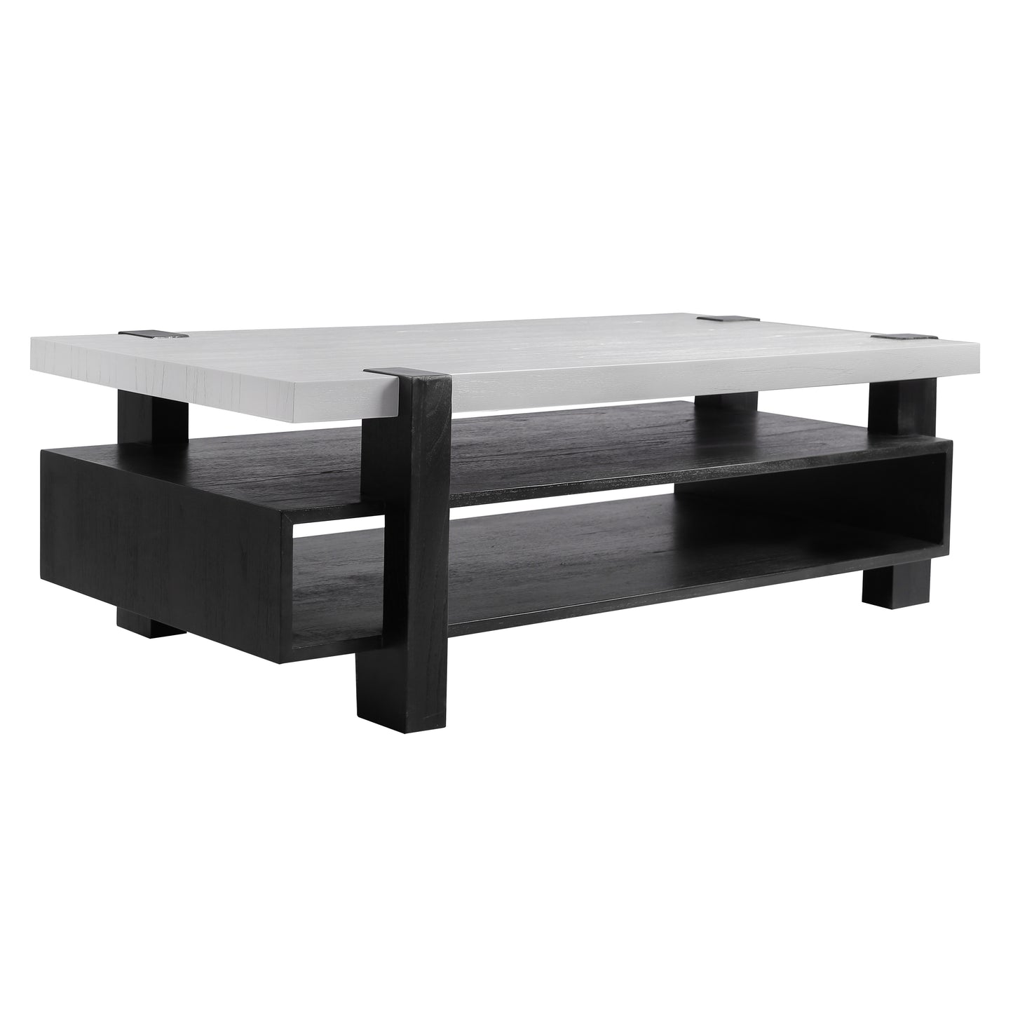 ELK STUDIO S0075-9874 Riviera Coffee Table - Checkmate Black