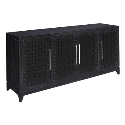 ELK STUDIO S0075-9945 Sunset Harbor Credenza - Black