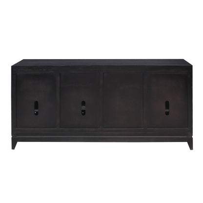 ELK STUDIO S0075-9945 Sunset Harbor Credenza - Black