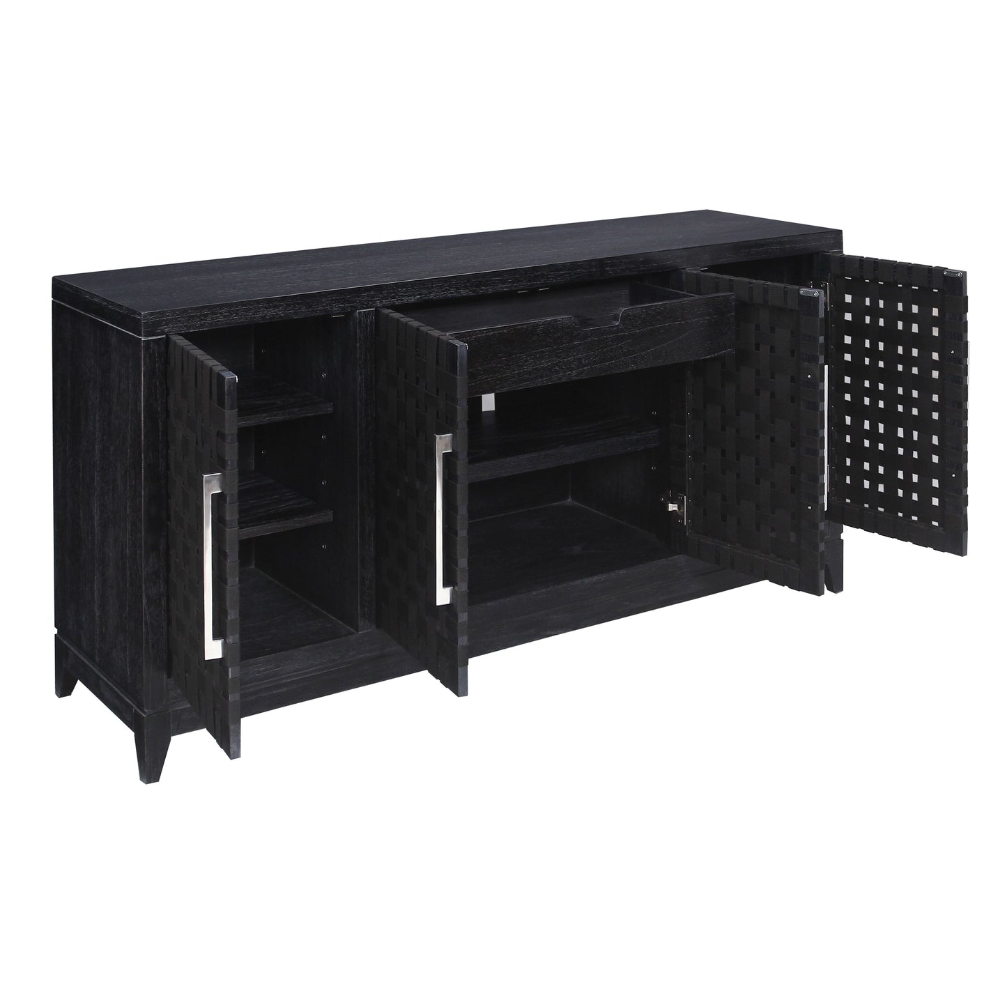 ELK STUDIO S0075-9945 Sunset Harbor Credenza - Black