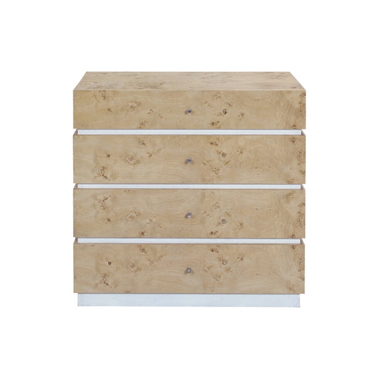 ELK STUDIO S0075-9955 Bromo Chest - Large Bleached Burl