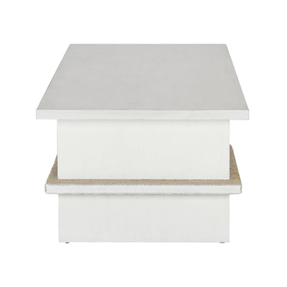 ELK STUDIO S0075-9968 Riverview Coffee Table - White