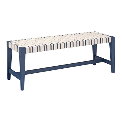 ELK STUDIO S0075-9989 Causeway Bench - Blue