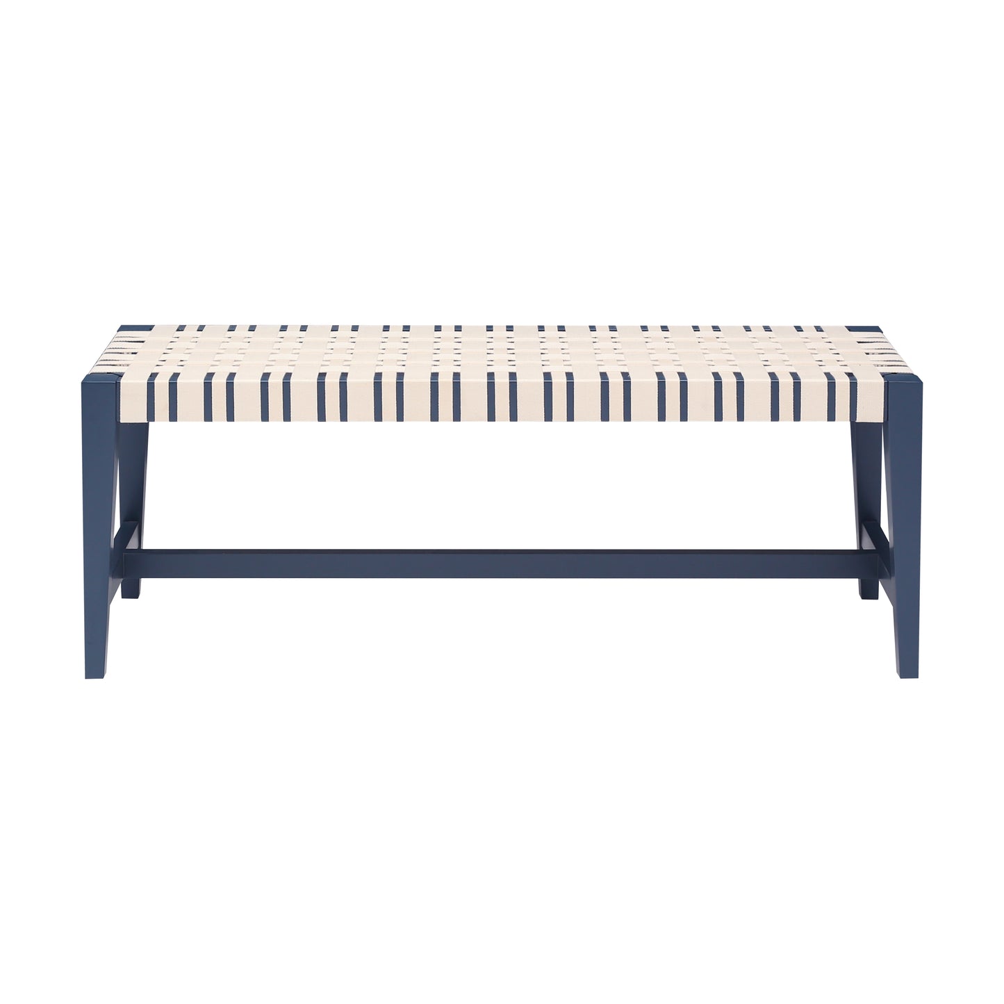 ELK STUDIO S0075-9989 Causeway Bench - Blue