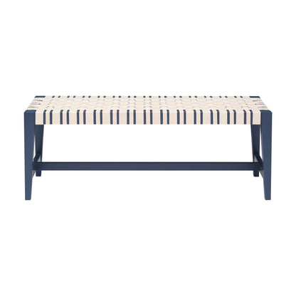 ELK STUDIO S0075-9989 Causeway Bench - Blue