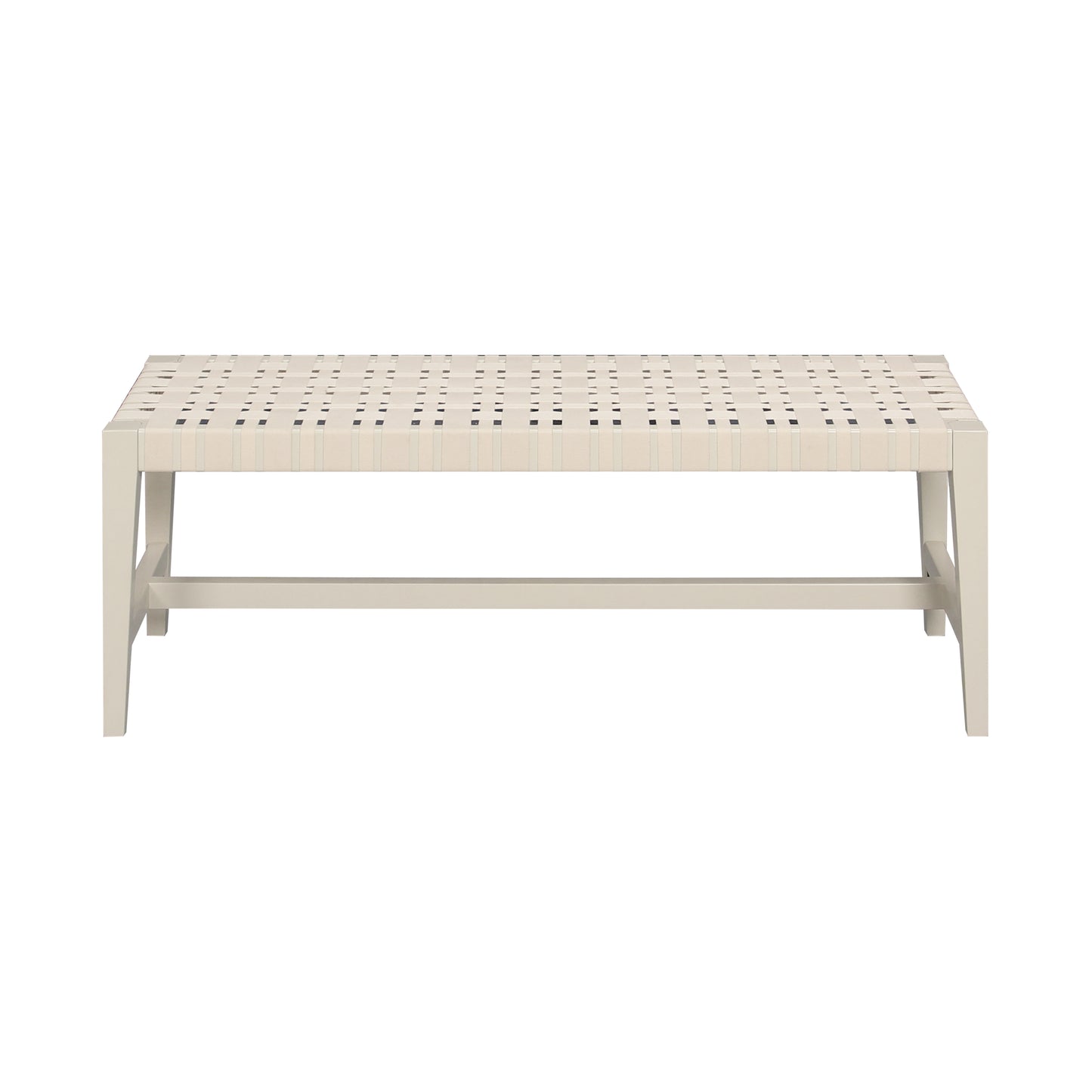 ELK STUDIO S0075-9990 Causeway Bench - Off White