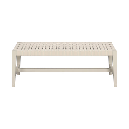 ELK STUDIO S0075-9990 Causeway Bench - Off White